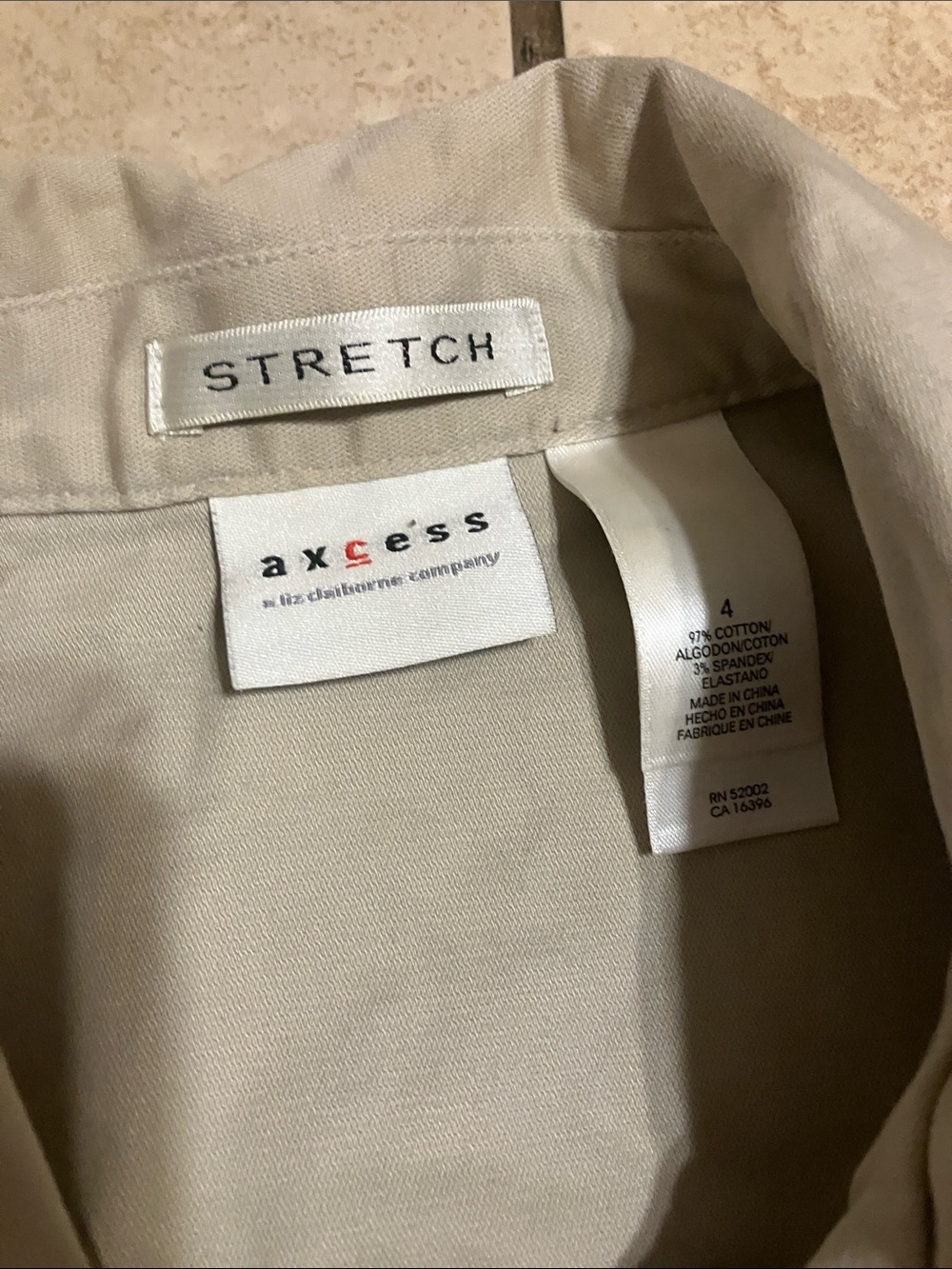 Axcess Light Gray Button-Front Jean Jacket - Picture 2 of 3